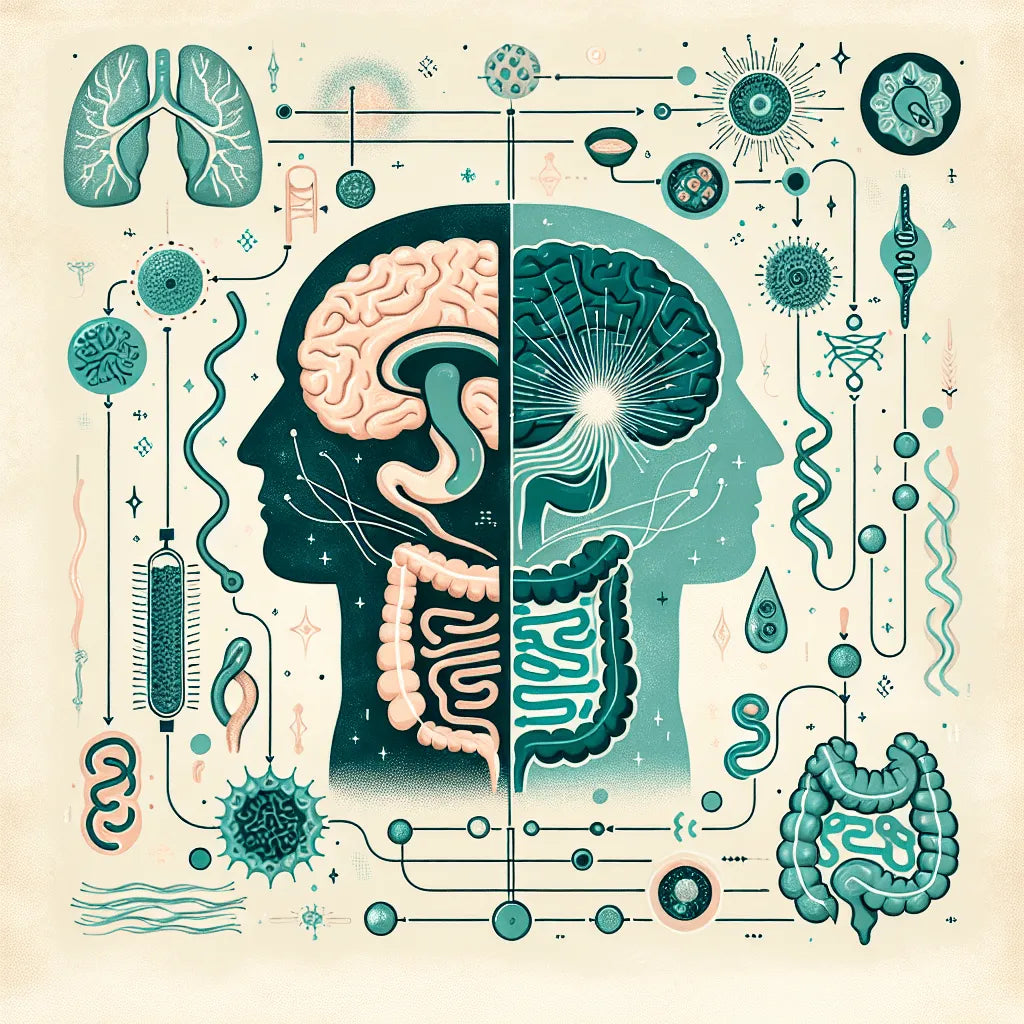 What role does the gut-brain axis play in psychophysiology