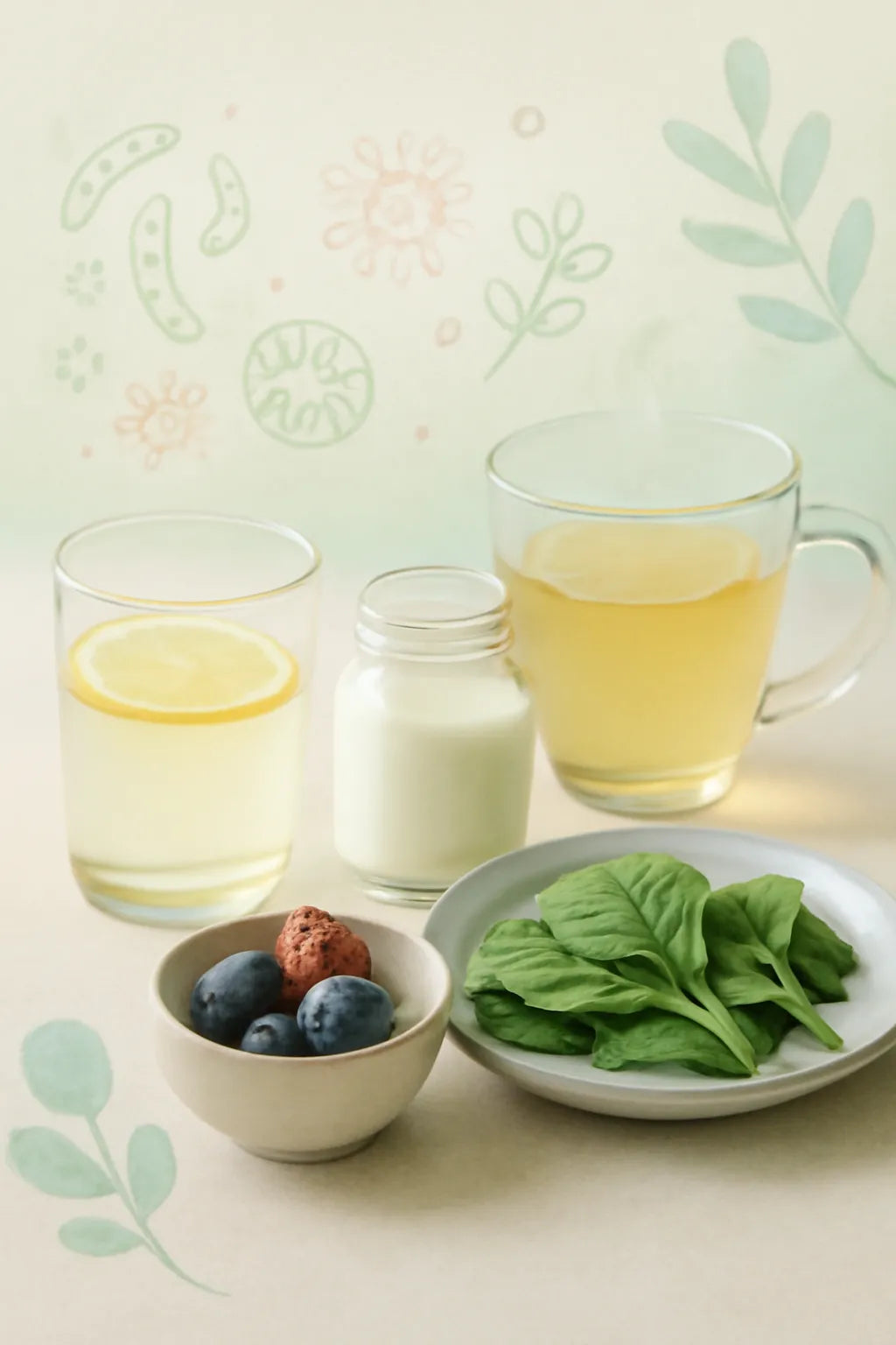 morning gut health drink
