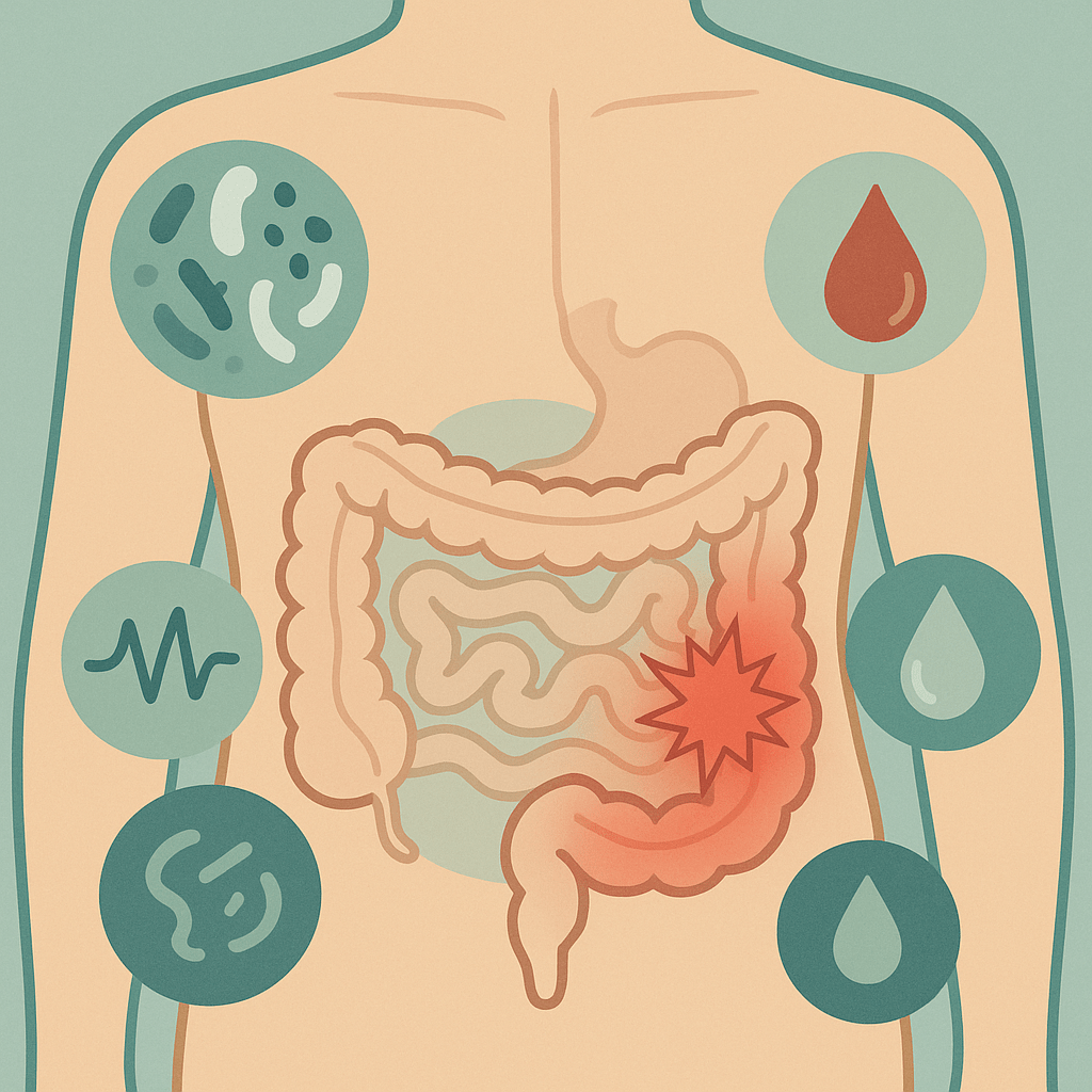 Where does it hurt when the intestine is inflamed? - InnerBuddies