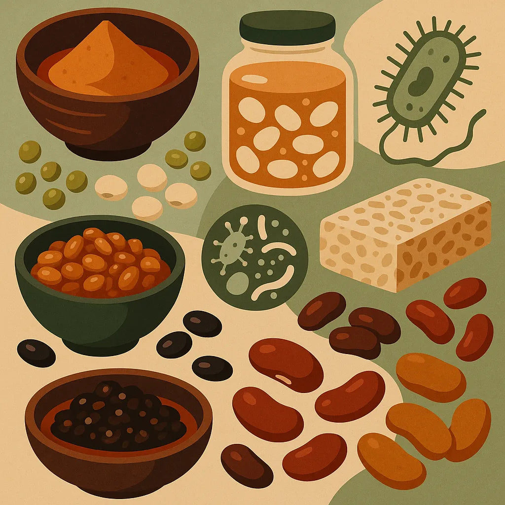 fermented beans