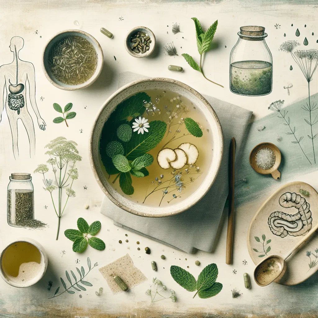 Which drink soothes the gut