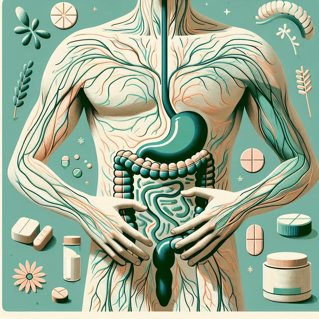 Which medication calms the intestinal nerves