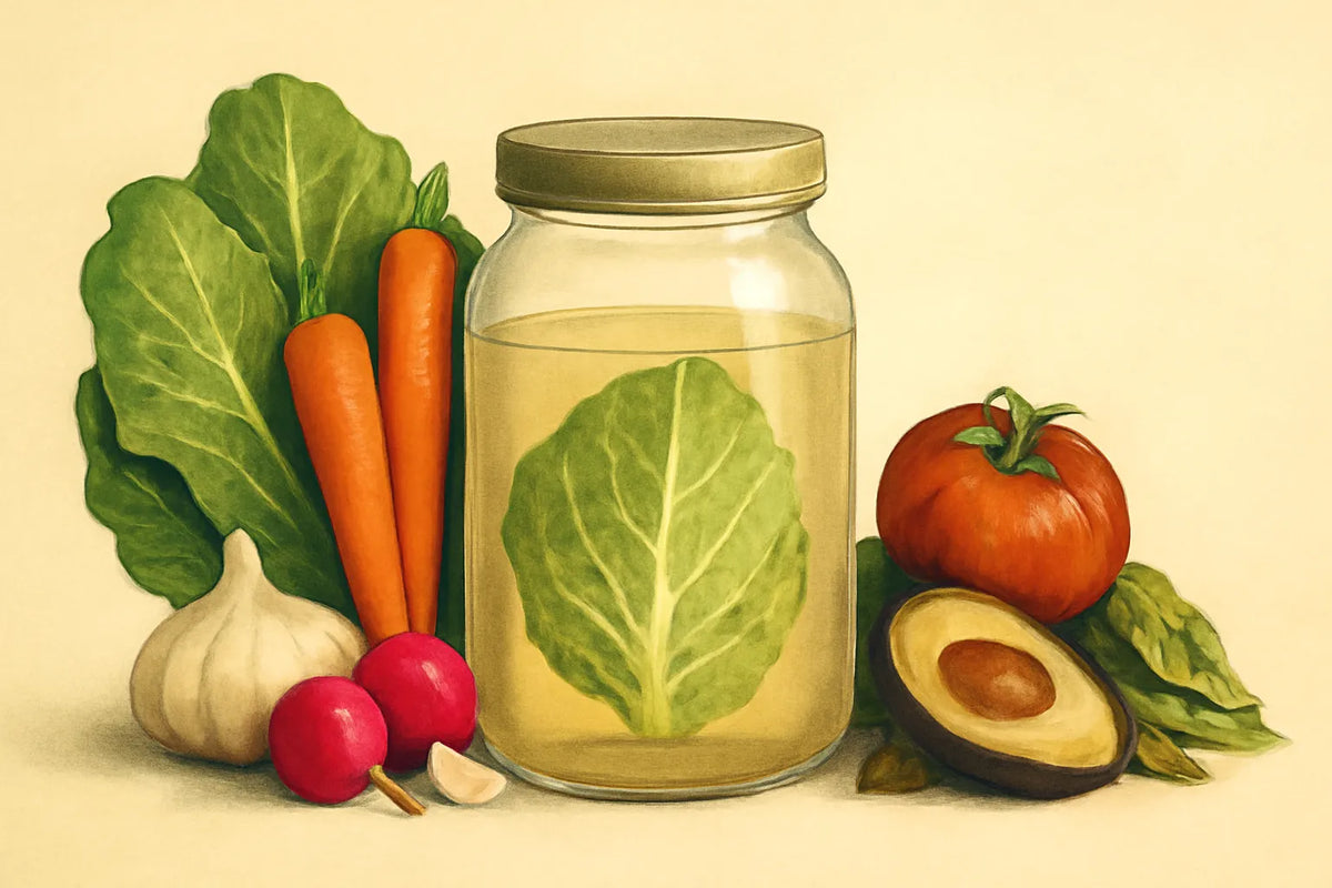 vegetables not to ferment