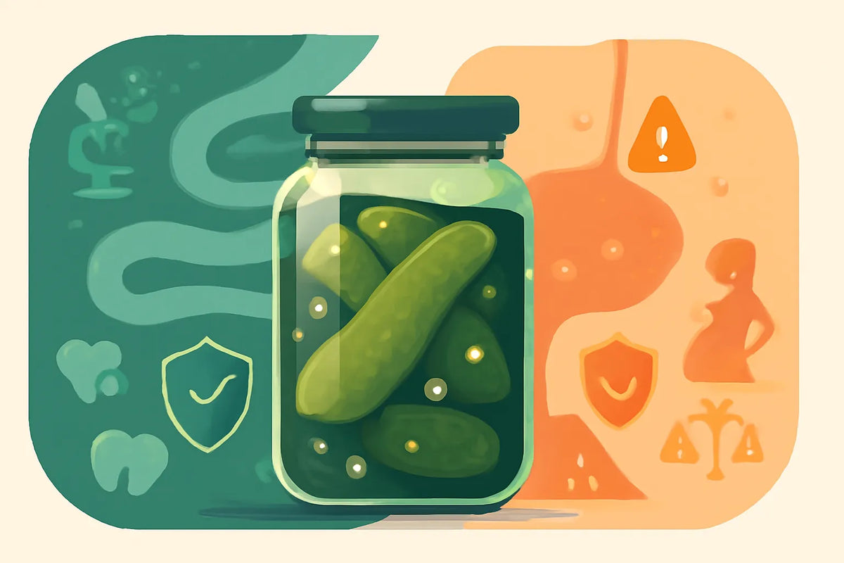 who should not eat fermented pickles