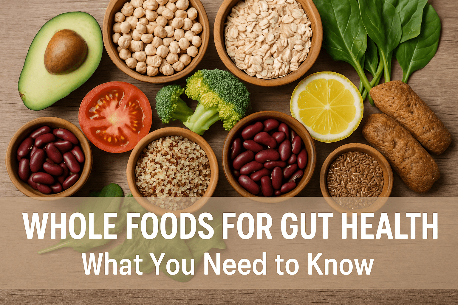 Whole Foods for Gut Health: What You Need to Know - InnerBuddies