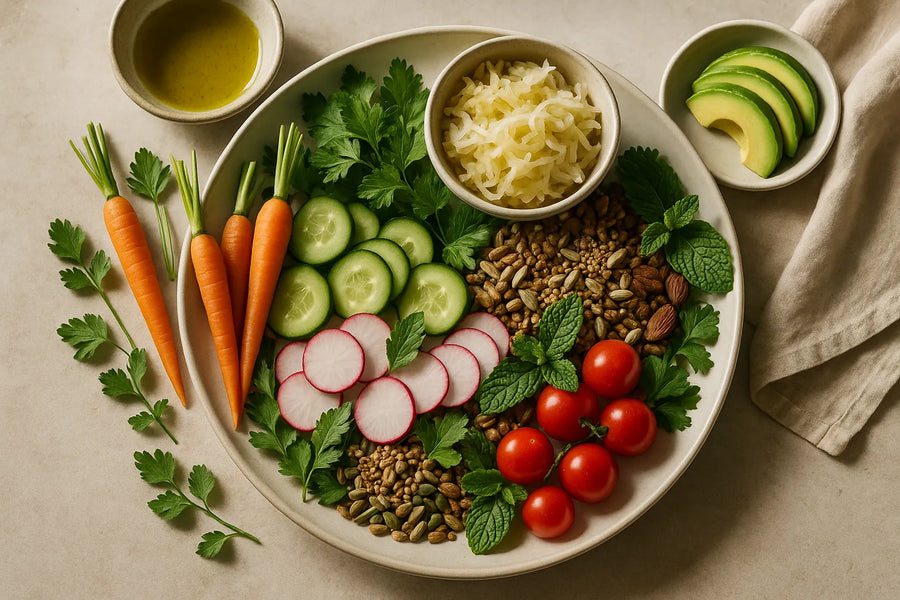 Alimentos sanadores y recetas para el reflujo ácido y la salud intestinal