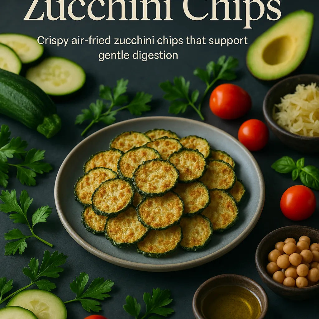 Air fryer zucchini chips
