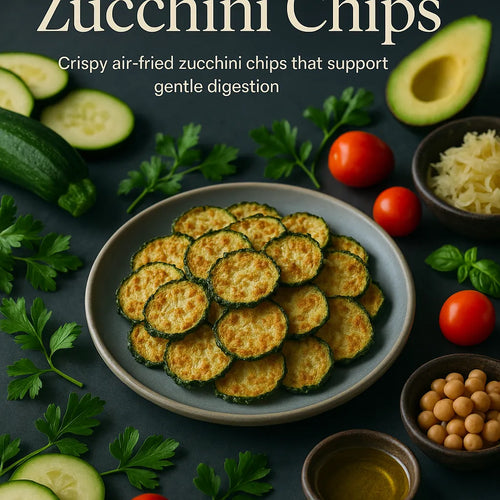 Air fryer zucchini chips