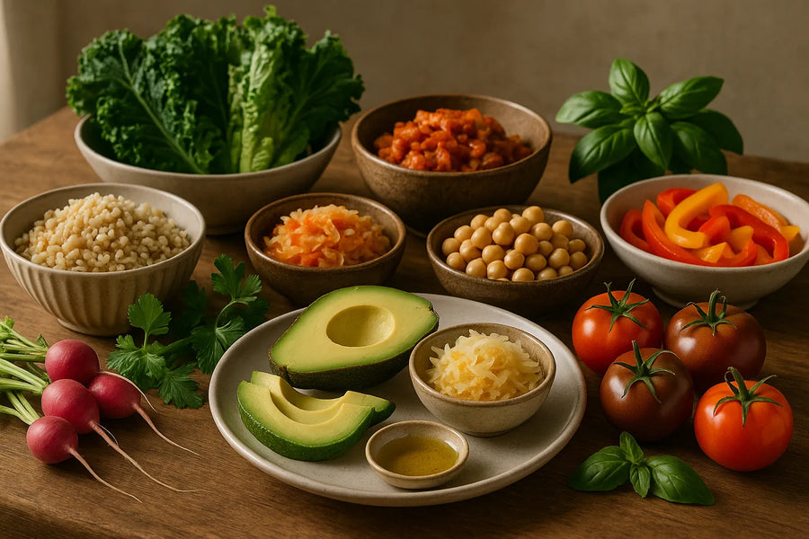 Recetas nutritivas para apoyar la ansiedad y la salud intestinal