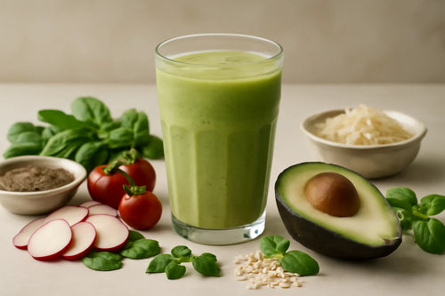 Avocado spinach smoothie