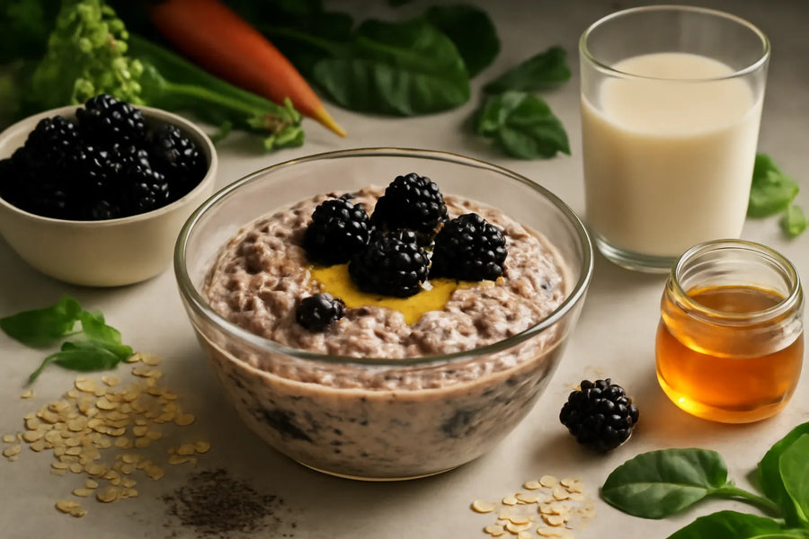 Bircher de moras y chía