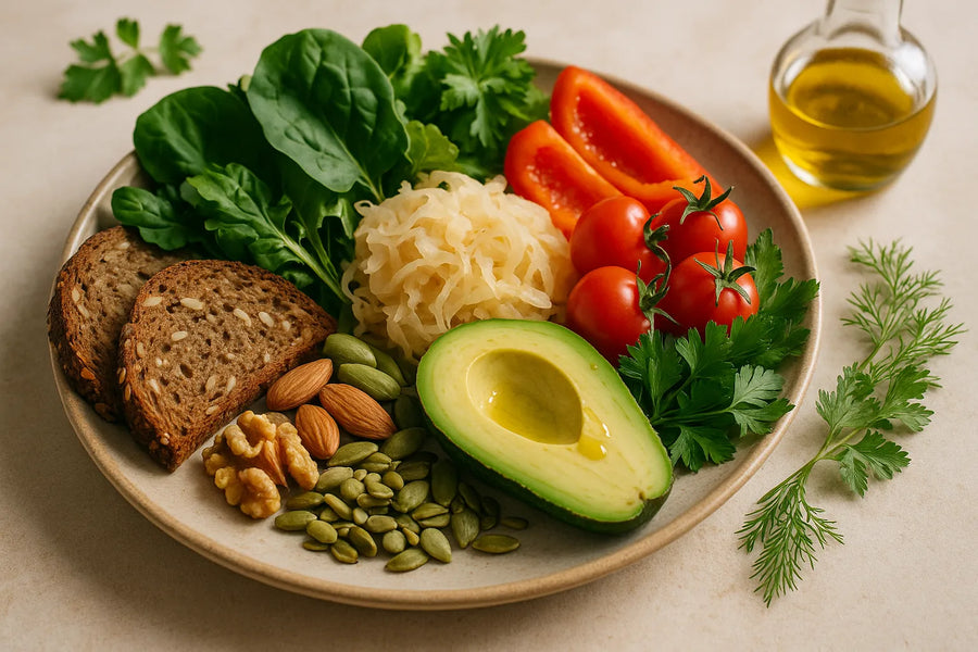 Apoyando la niebla mental con recetas y alimentos amigables para el intestino