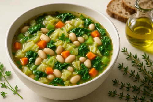 Cabbage Bean Vegetable Soup