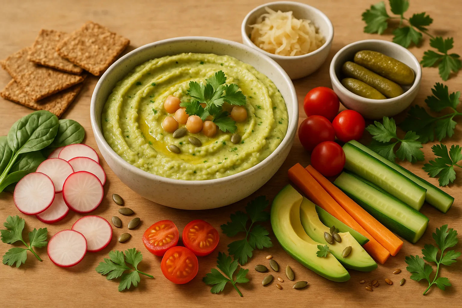 Chickpea Avocado Dip