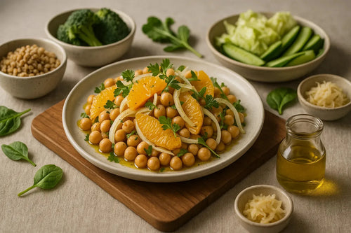 Chickpea Fennel Orange Salad