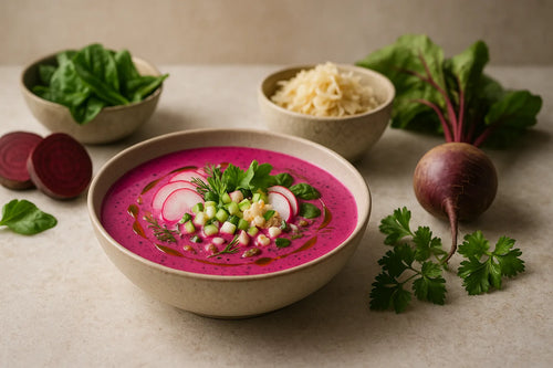 Chilled Beet Kefir Soup