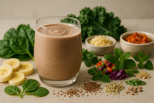 Cocoa Banana Kefir Smoothie