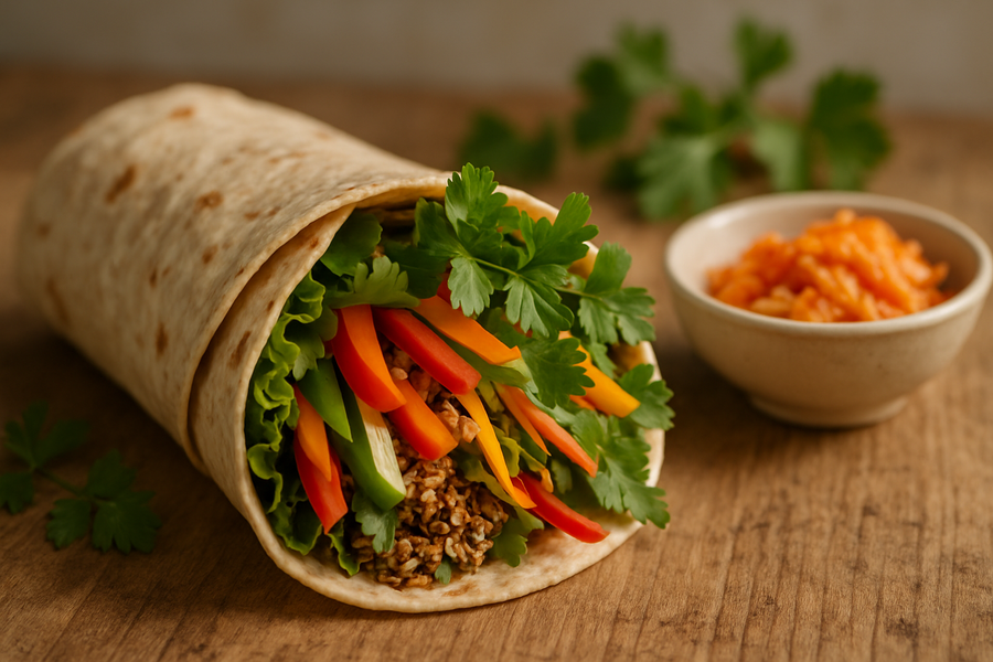 Voedzame wrap recepten voor darmgezondheid en microbiële diversiteit