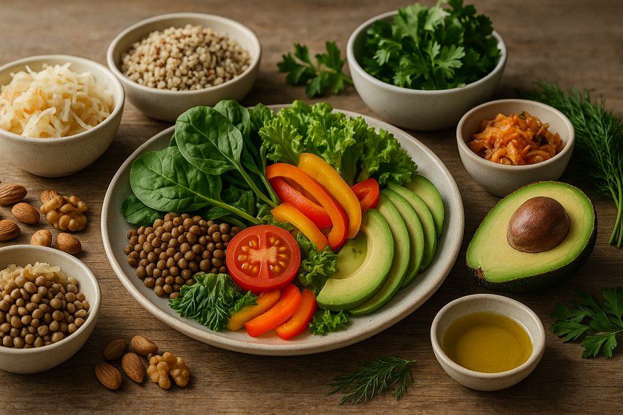 Supporting vitamin B synthesis through gut friendly recipes