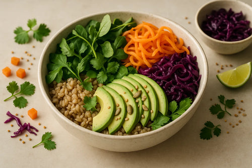 Fermented Vegetable Summer Bowl