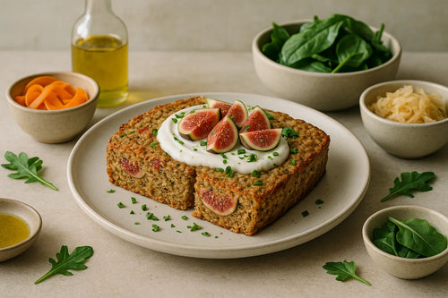 Fig Oat Yogurt Bake