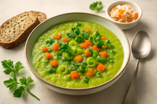 German pea soup with extra vegetables