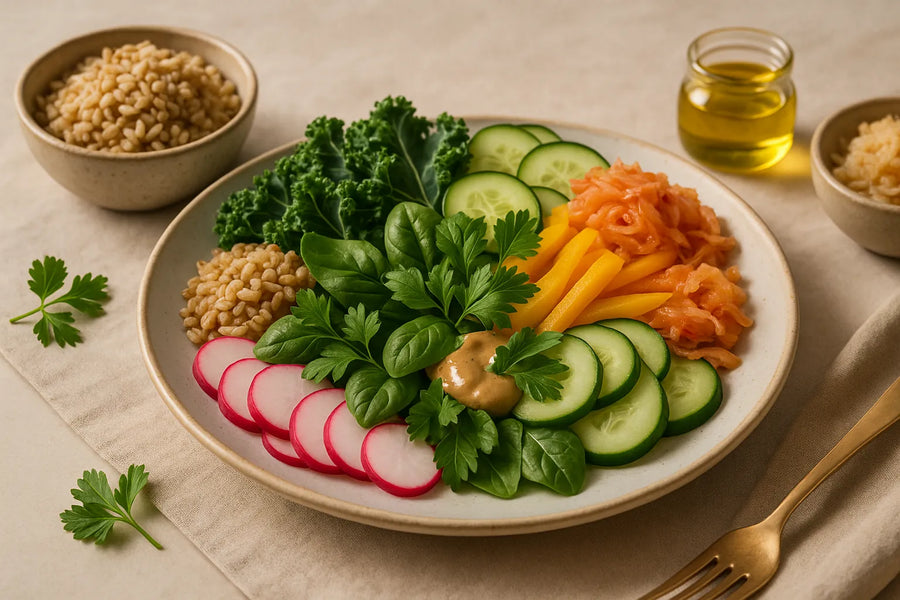 Controlando la acidez estomacal: Recetas para nutrir la salud intestinal y el equilibrio de la microbiota