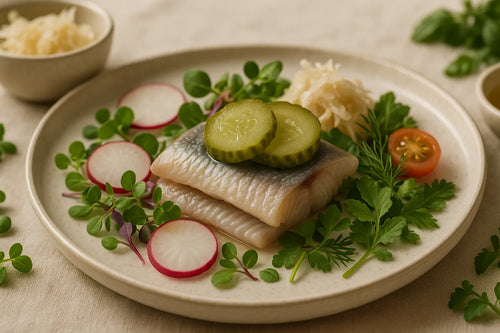 Herring bite with pickle