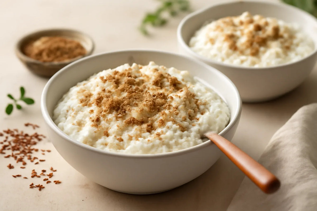 High-Protein High-Fiber Cottage Cheese Flax Power Bowl