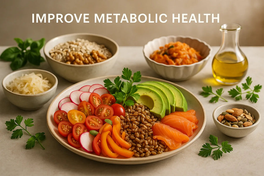 Recetas para mejorar la salud metabólica y apoyar la microbiota intestinal
