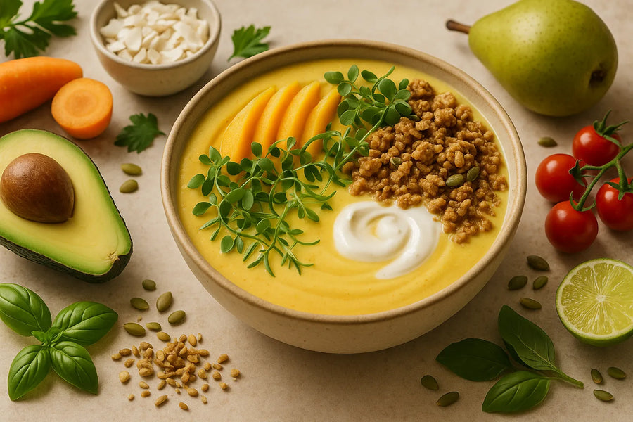 Kefir Mango Smoothie Bowl