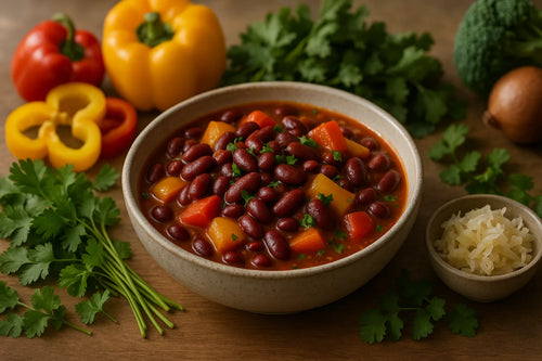 Kidney Bean Bell Pepper Stew
