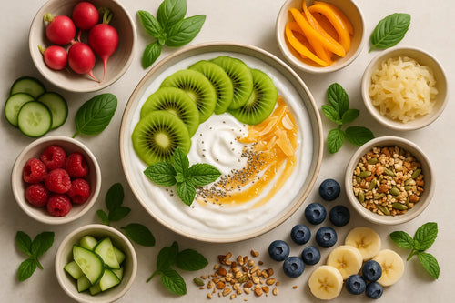 Kiwi Chia Coconut Yogurt Bowl