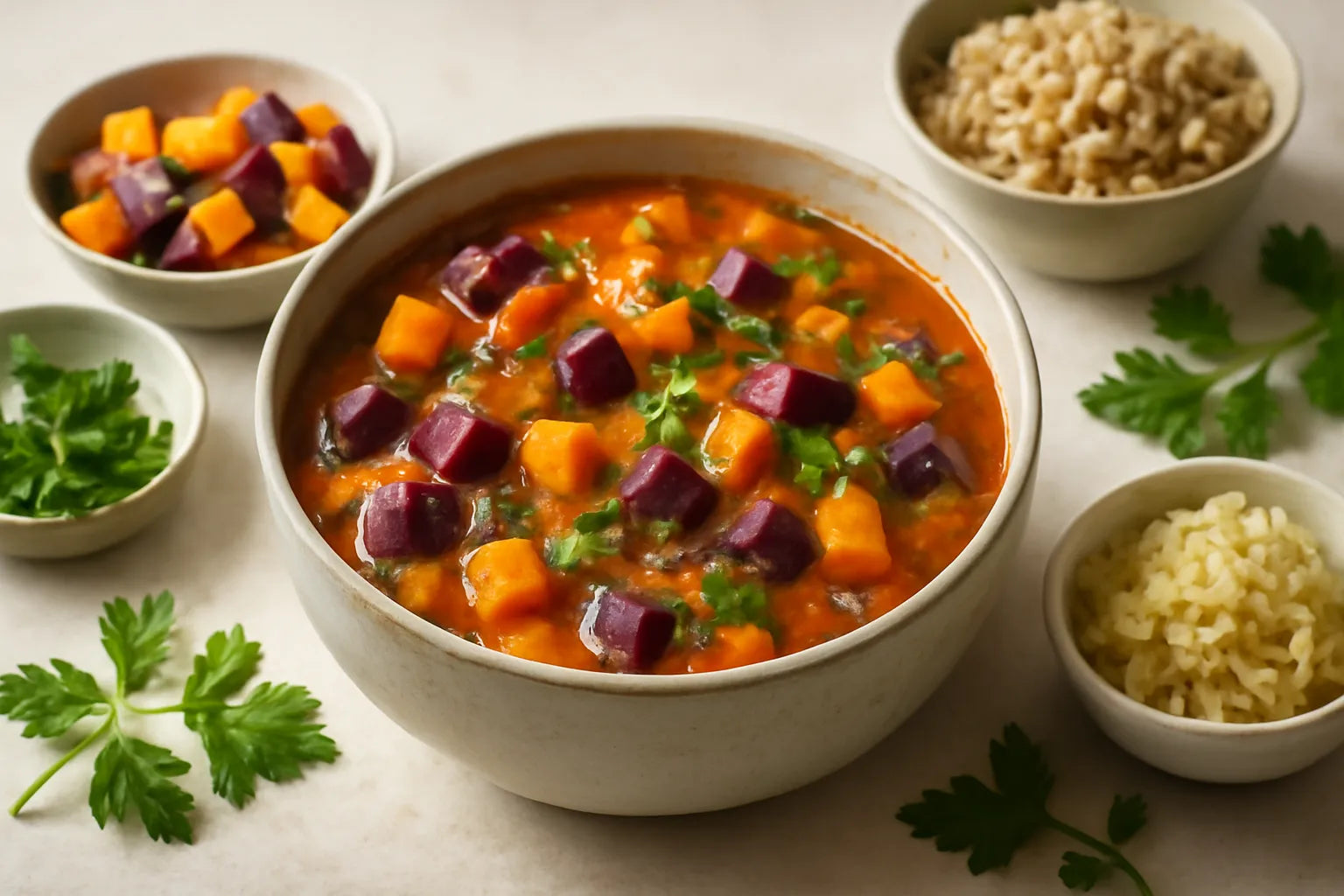 Koolrabi-wortelstoofpot