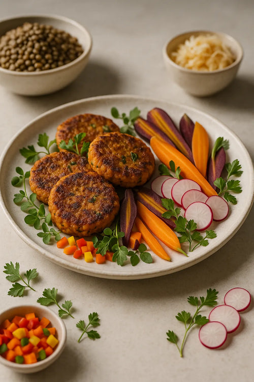 Lentil Carrot Patties