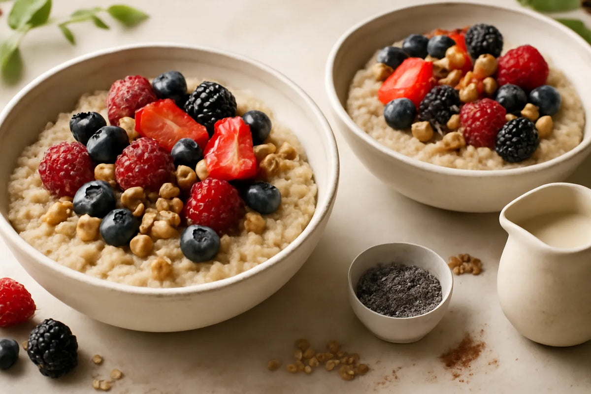 Bowl d'avena ai frutti di bosco Longevity