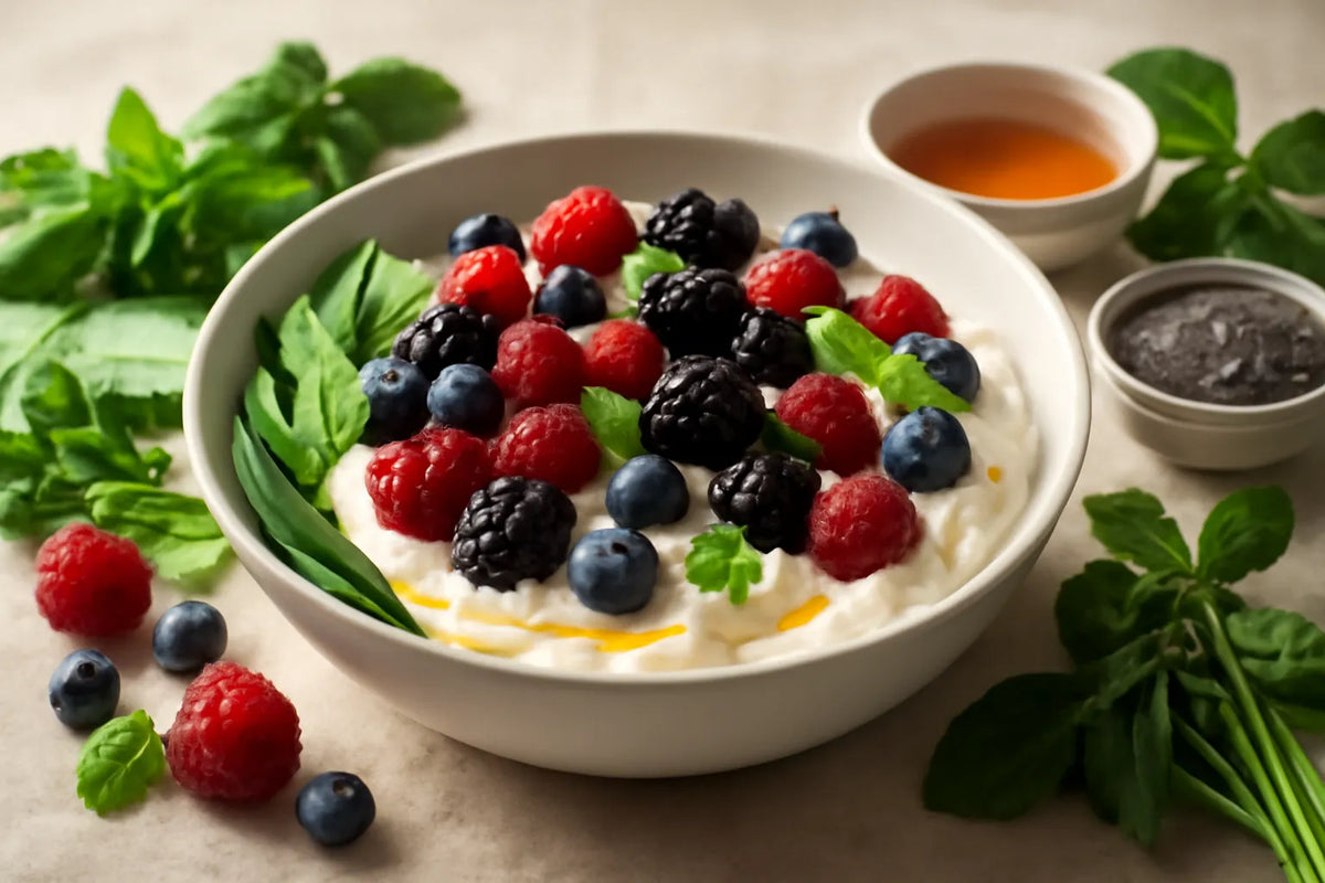 Menopause Support Berry Yogurt Salad
