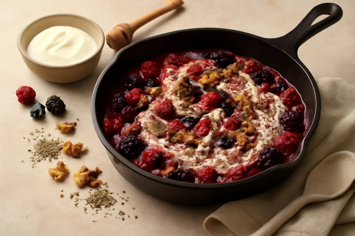 Menopause Support Berry Yogurt Skillet