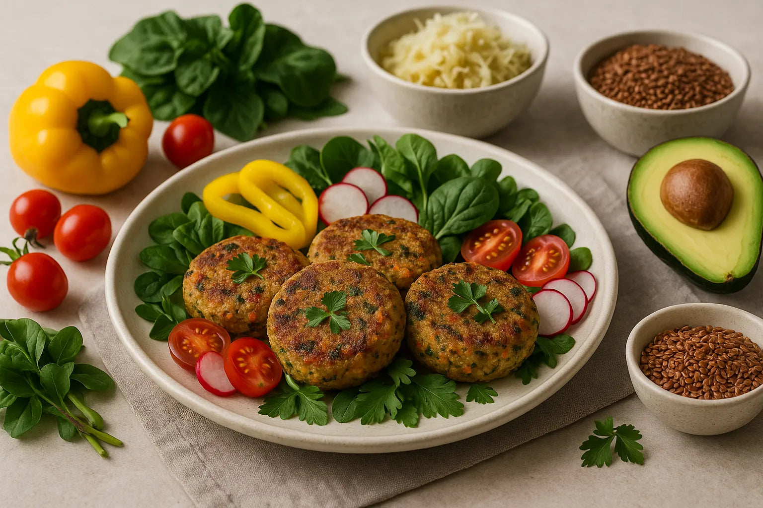 Millet Vegetable Patties