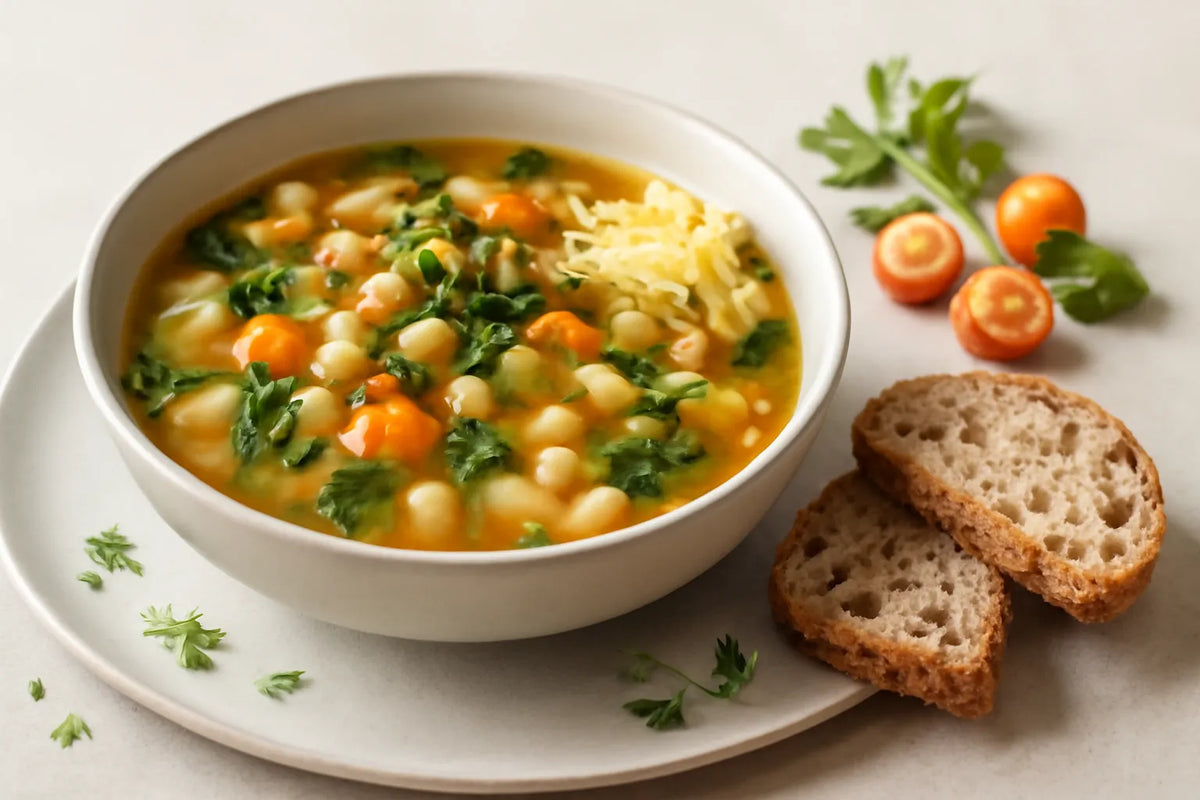 Minestrone met witte bonen