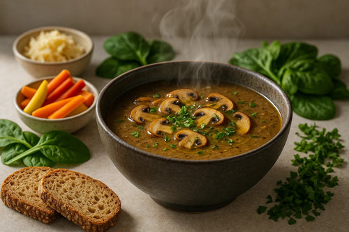 Mushroom soup without cream