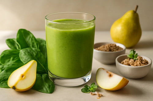 Pear spinach smoothie