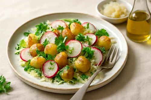 Potato and radish salad