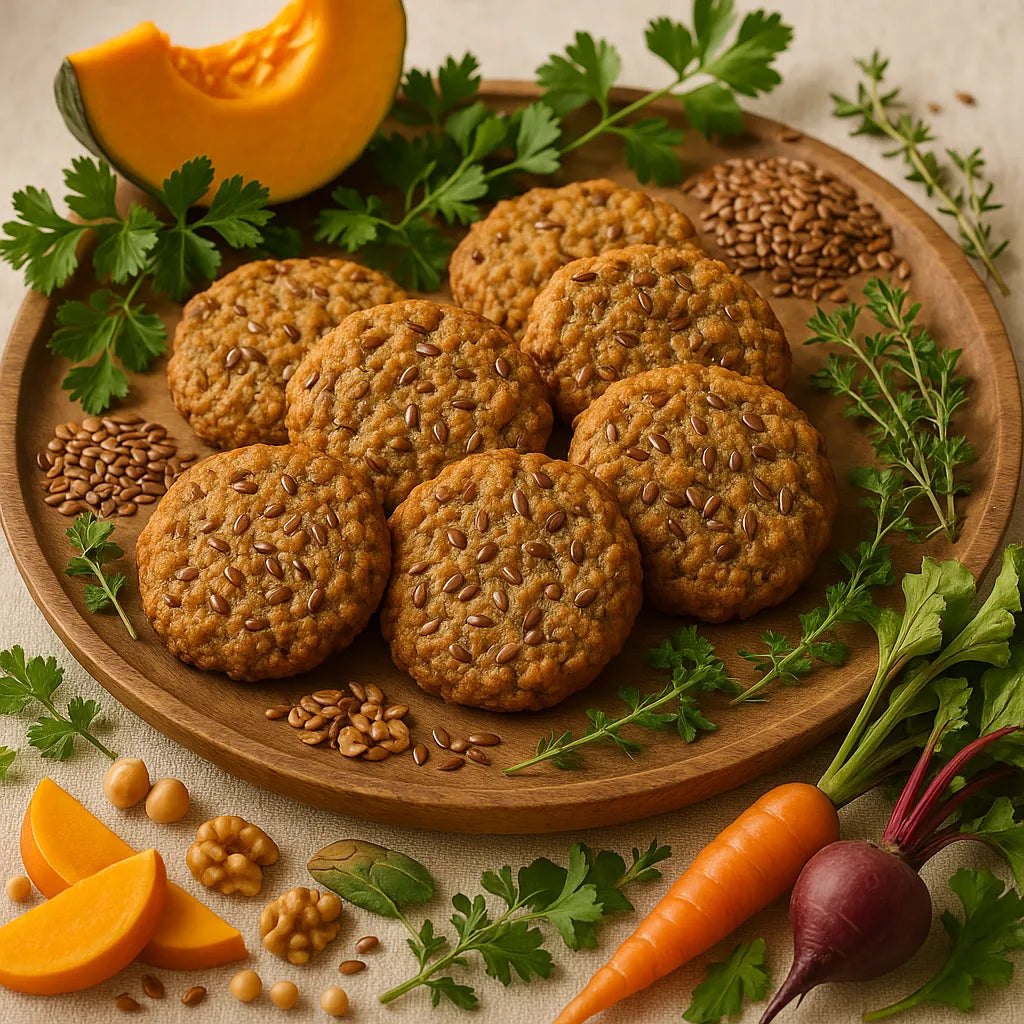 Pumpkin Flax Breakfast Cookies
