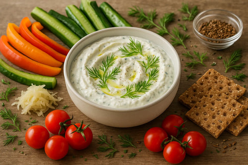 Quark dip with dill