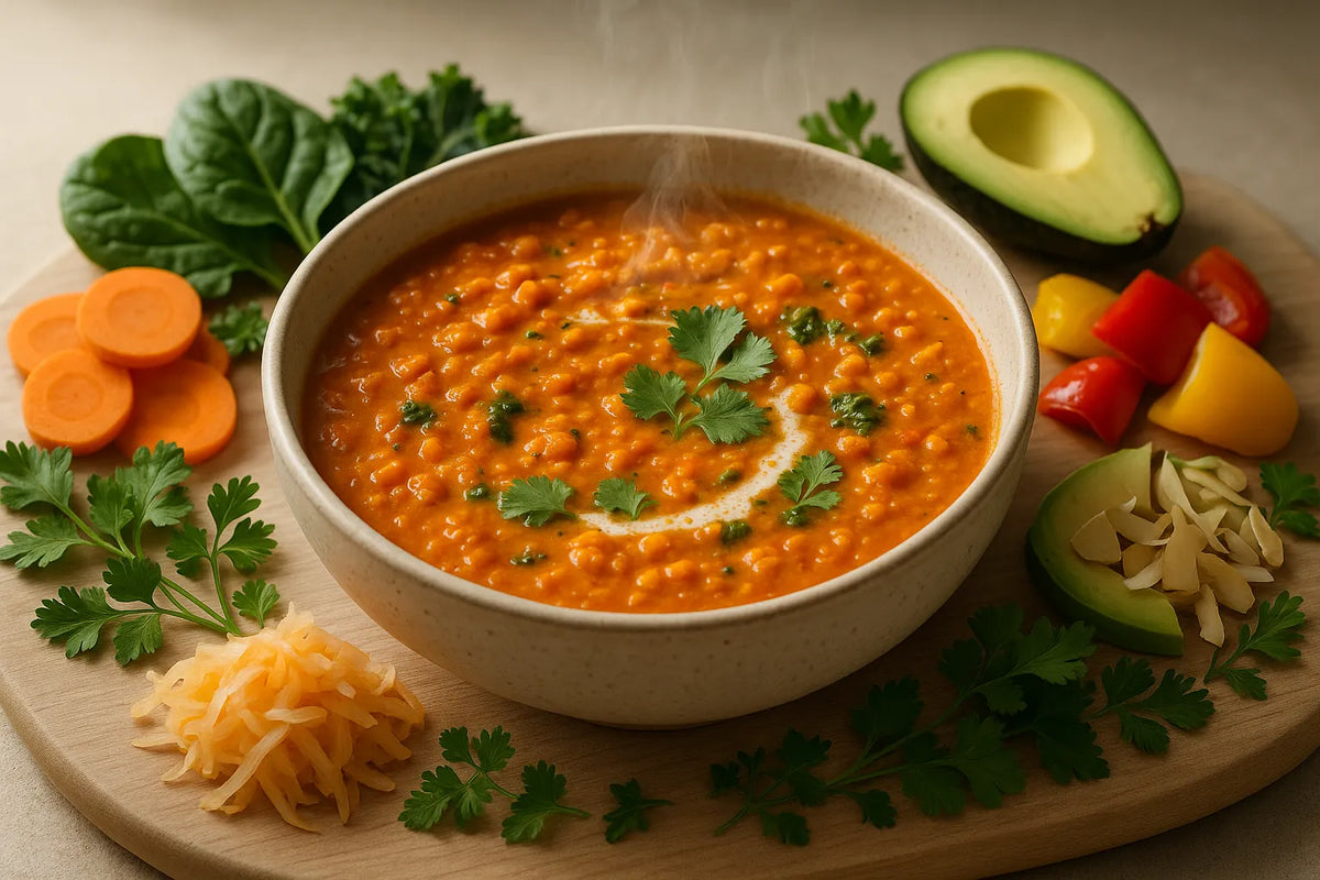 Red Lentil Coconut Stew