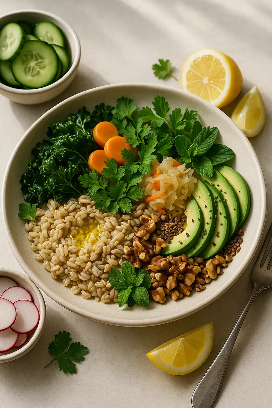 Apoyando la digestión lenta con recetas amigas del intestino