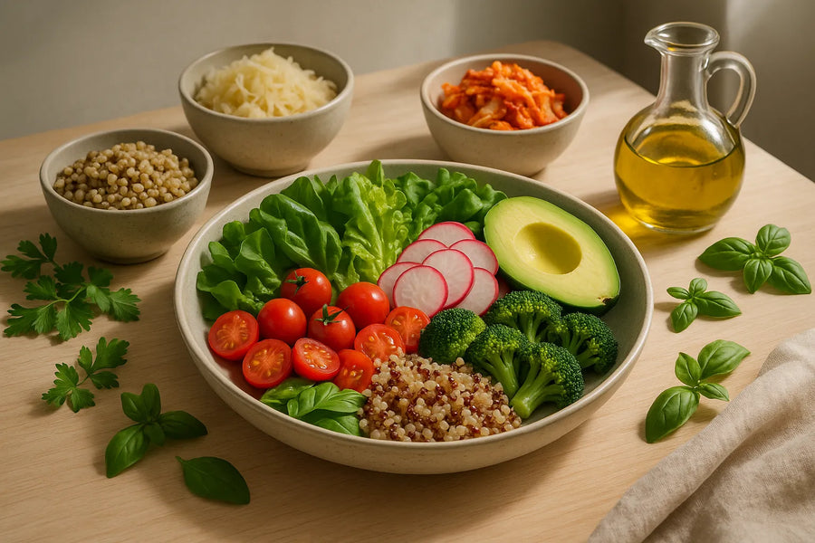 Recetas nutritivas para apoyar la salud intestinal y el equilibrio de Streptococcus