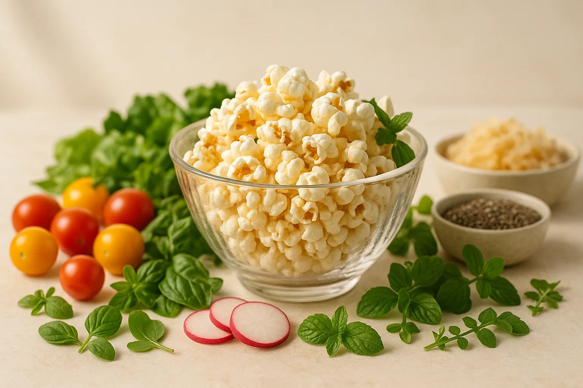 Sugar-free popcorn