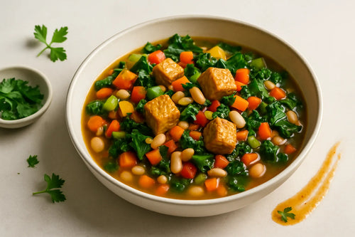 Tempeh Bean Vegetable Stew